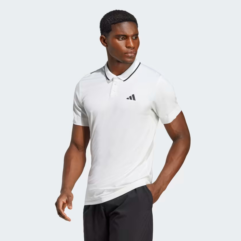 Baju Tenis Adidas Freelift Tennis Polo White BNWT ORIGINAL