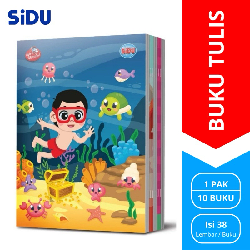 

Buku SiDu 38 Lembar (1 pak = 10 buku)