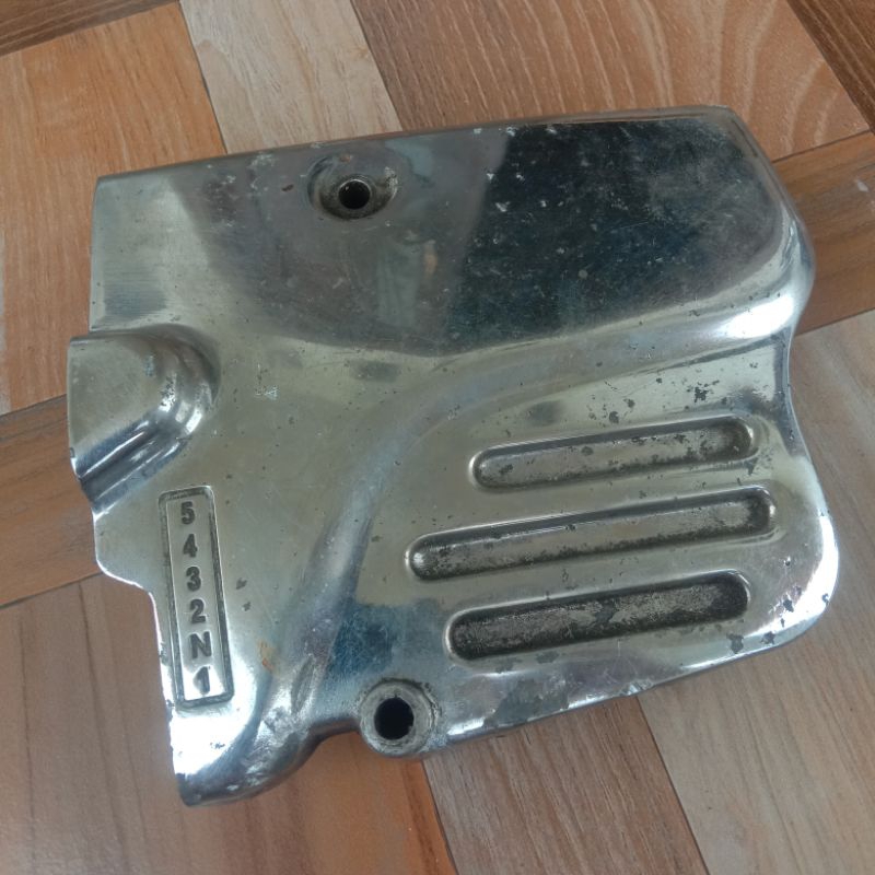 tutup gir depan Kawasaki Binter merzy kz200 platina cover gear chain ger rantai mercy