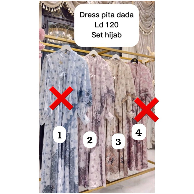 Dress Pita Dada Shellasaukia