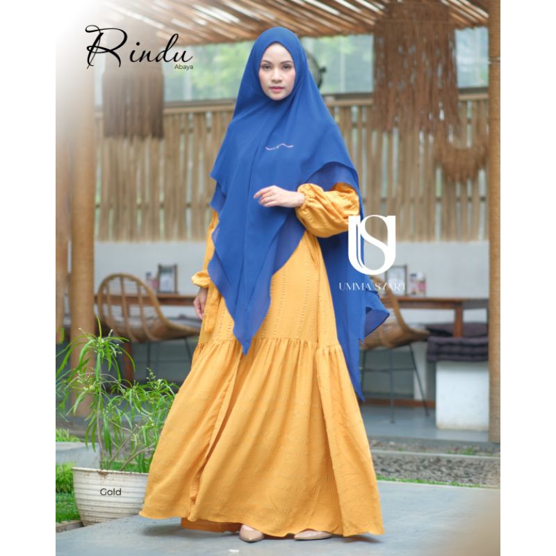 DRESS RINDU ABAYA ORIGINAL UMMA SYARI