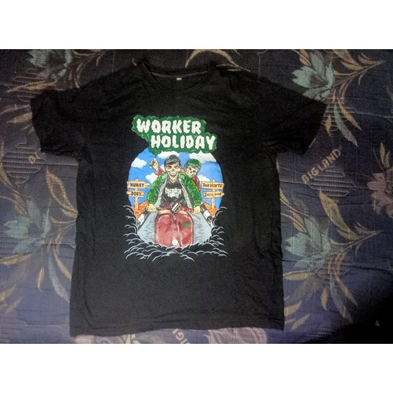 hunky dory celtic punk tshirt