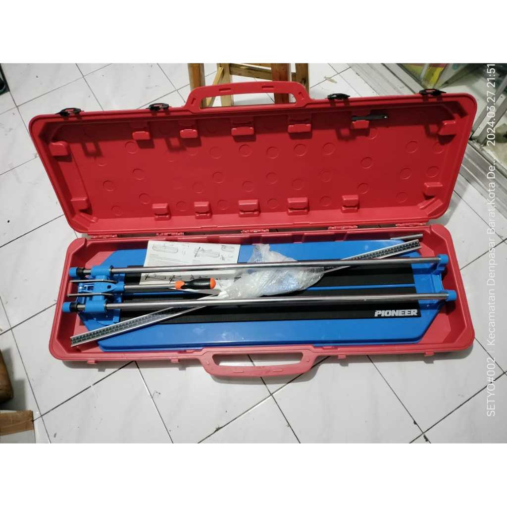 PIONEER PNR 636FG - 36 Inch (90cm) Manual Tile Cutter Potong Keramik 900mm Alat Potong Belah Geranit