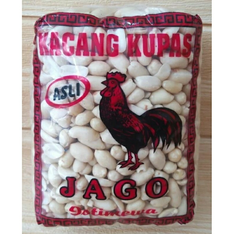 

KACANG KUPAS JUMBO CAP JAGO 1KG