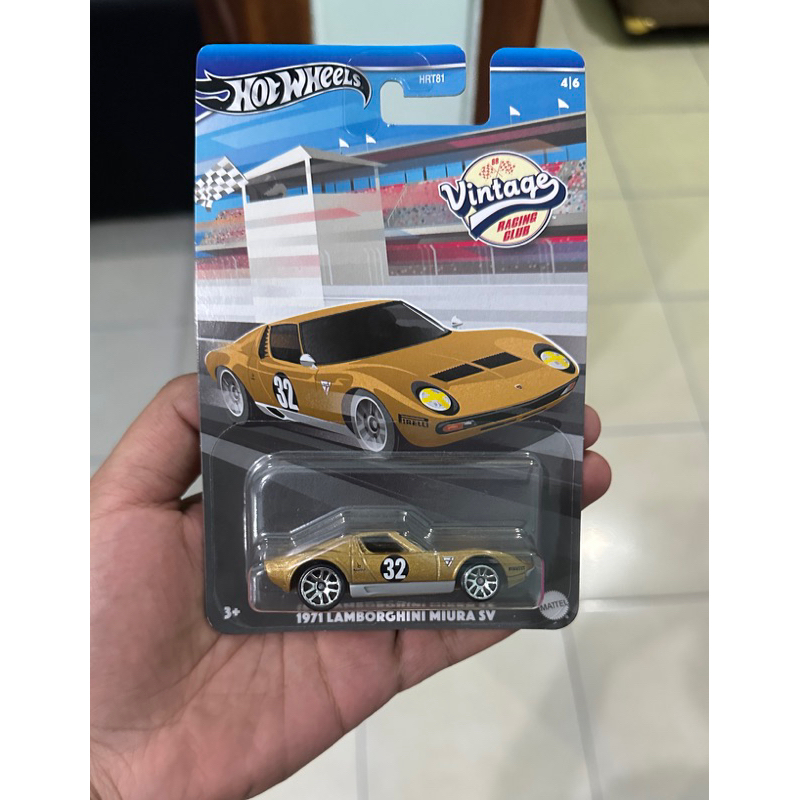 hot wheels Vintage Lamborghini Miura SV