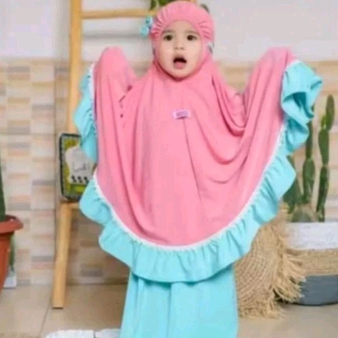 MUKENA ANAK ANAK JAMAN SEKARANG // MUKENA JERSEY ANAK MODEL TERBARU 1 SAMPAI USIA 10 TAHUN