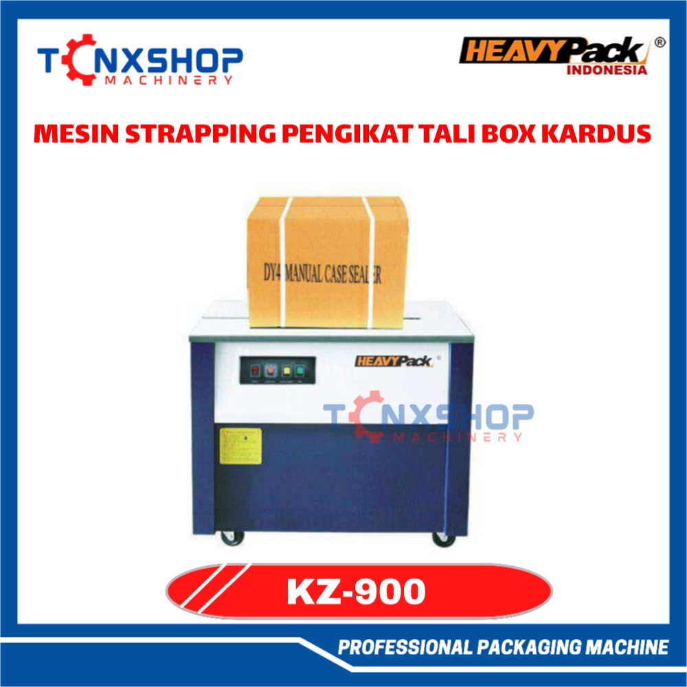 Mesin Strapping Pengikat Tali Box Kardus HEAVYPACK KZ900