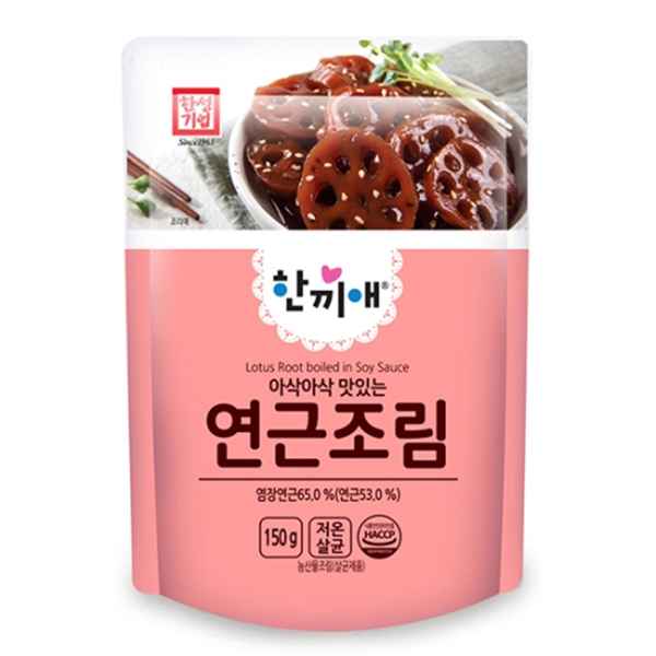 

Hansung Lotus Root Boil In Soy Sauce 150gr