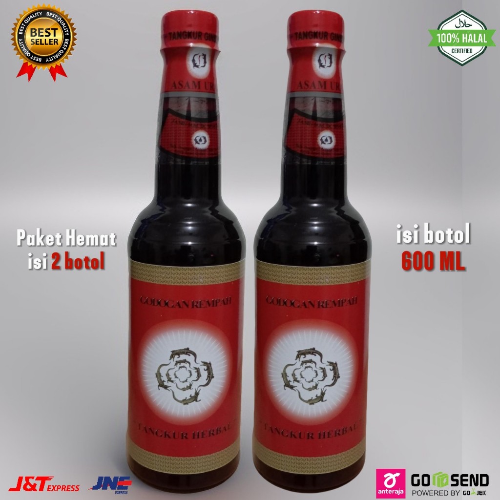 

Godogan Rempah / Minuman Herbal / Tangkur Herbal / Minuman isi 2 botol