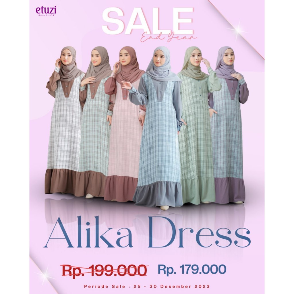 Alika Dress by Etuzi | Dress Terbaru Etuzi