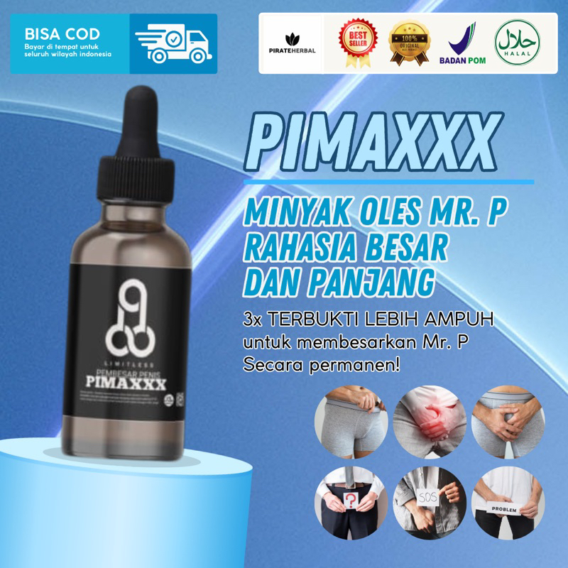 "PIMAXXX Minya Oles MR. P - Multivitamin Suplemen obat pembesar dan panjang Penis MR.P Ampuh Permane