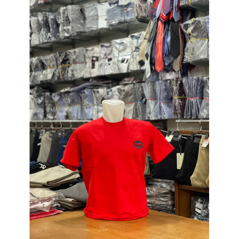 KAOS OBLONG HUGO SELECTION ORIGINAL / BAHAN TEBAL / PAKAIAN PRIA DEWASA
