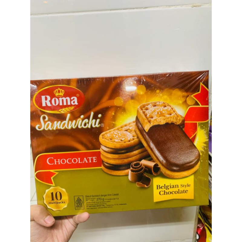 

roma sandwichi belgian chocolate isi 10