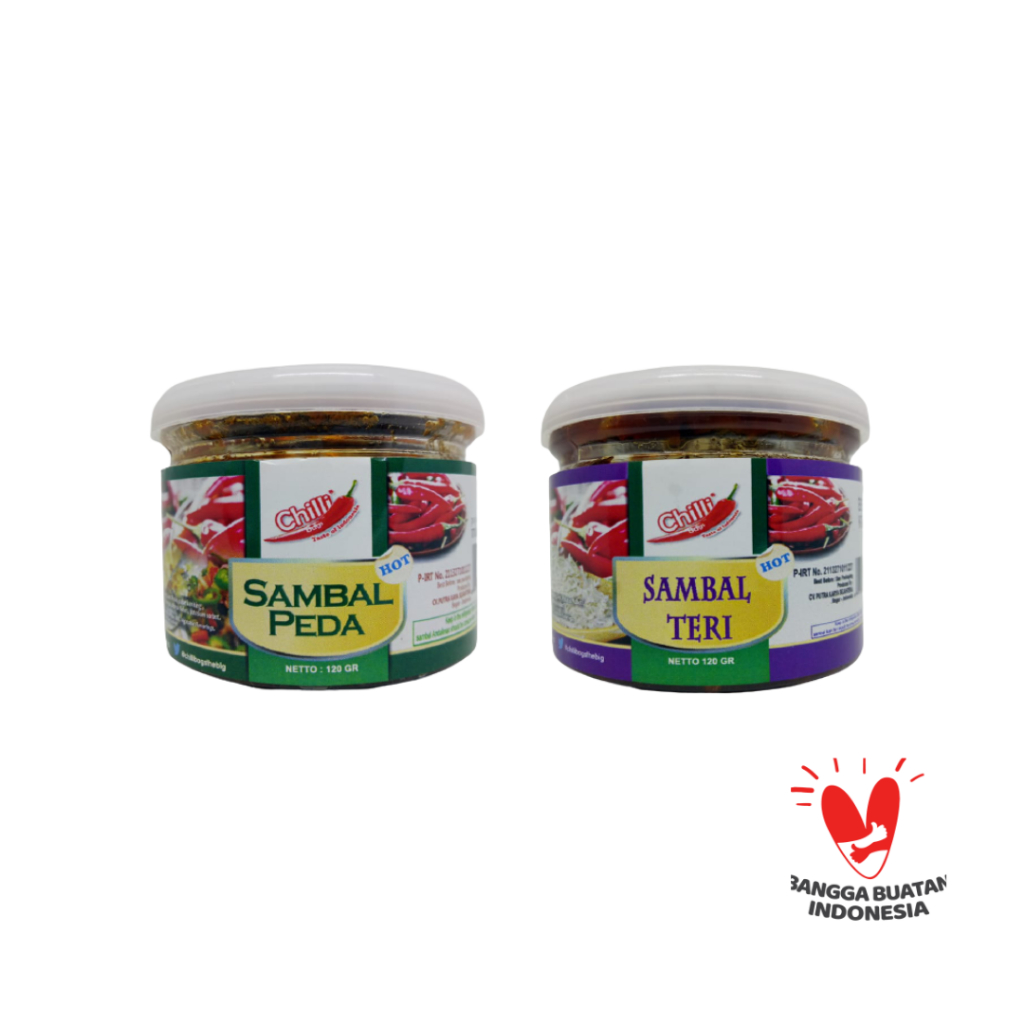 

Paket Sambal Duo Chillibag 3 Sambal Khas Nusantara