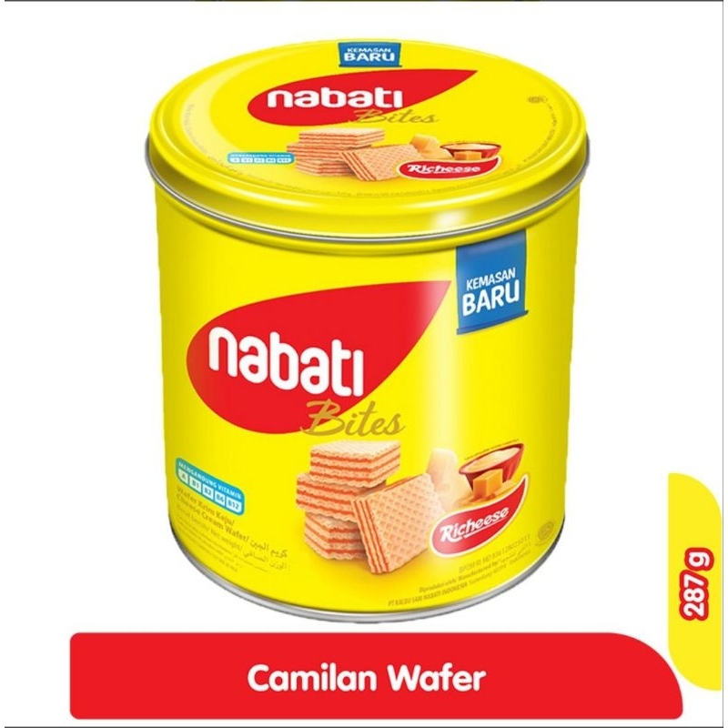 

Nabati Bites Richesee Wafer Keju 287g