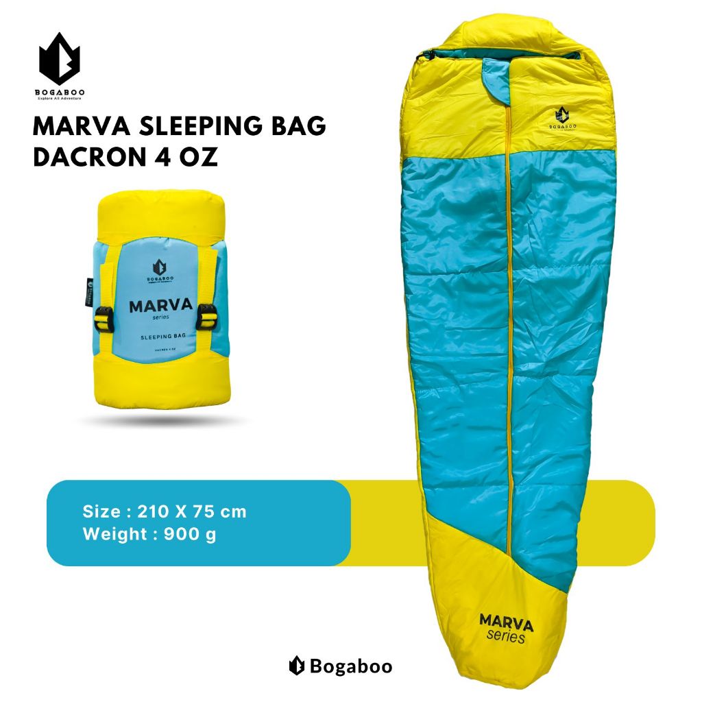[COD]Sleeping Bag Bogaboo Marva Model Mummy Waterproof Tebal dan Hangat - Sleping Bag - Sliping