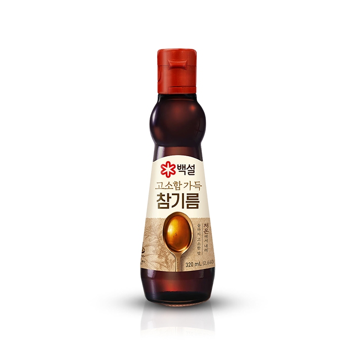 

CJ BEKSUL Sesame Oil - Minyak Wijen Dengan 100% Wijen Asli Korea 320ml