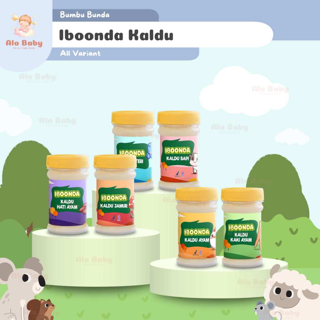 IBOONDA Kaldu MPASI Kaldu Bayi Non MSG Non Gulgar kaldu booster penambah berat badan anti gtm bubur