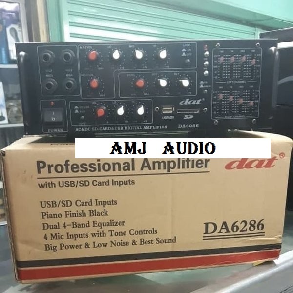 Power Amplifier DAT DA6286 Original ampli dat da6286 da 6286