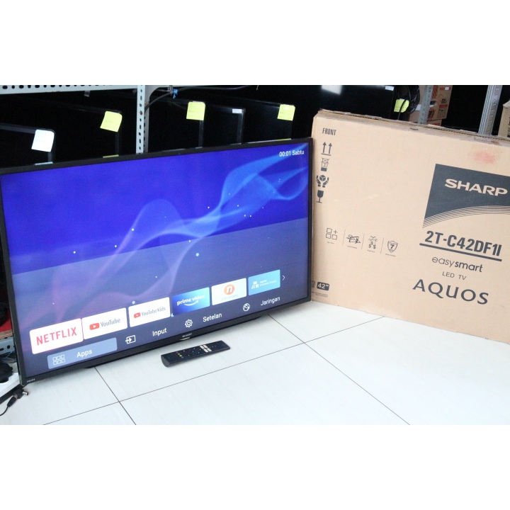 TV LED EASY SMART TV SHARP 42IN FULL HD BARANG ISTIMEWA GARANSI 3011