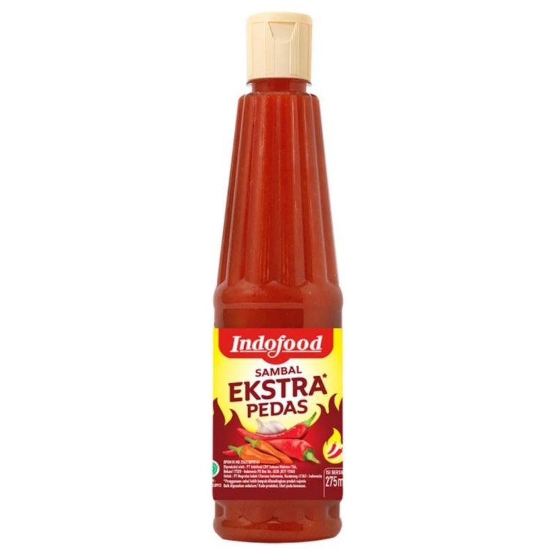 

Saus Sambal Indofood Extra Pedas 275ml