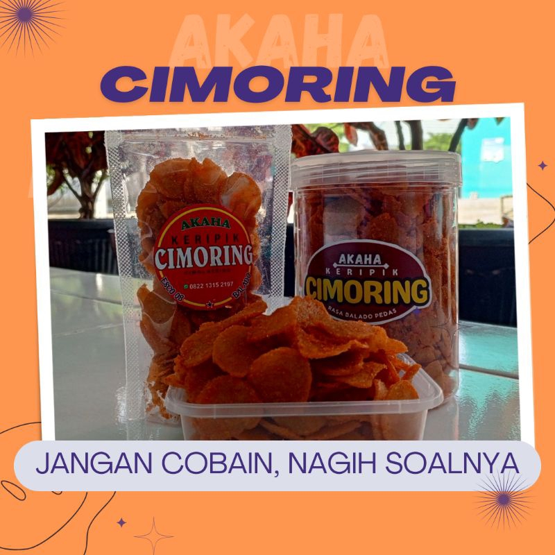 

CEMILAN VIRAL MURAH NAGIH TERENAK KERIPIK CIMORING / MOLRING (CIMOL KERING) UNTUK LEBARAN NAGIH ENAK