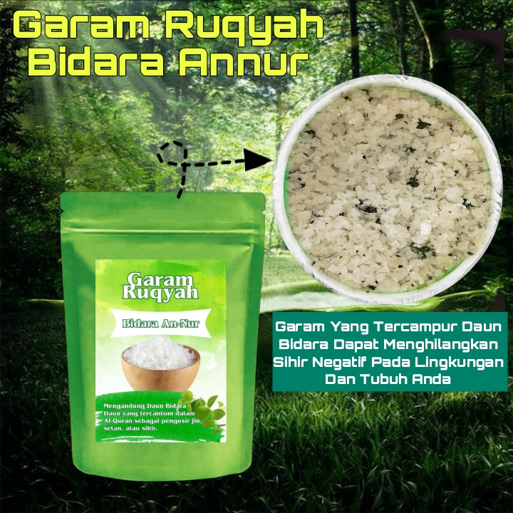 

GARAM RUQYAH METODE UNTUK MELANCARKAN RIZKI VARIASI 300GR