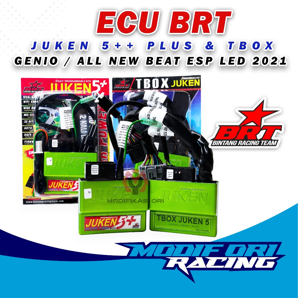 ECU BRT JUKEN 5 PLUS & TBOX All New BEAT 2020 Scoopy 2021 Genio Juken ECU BRT