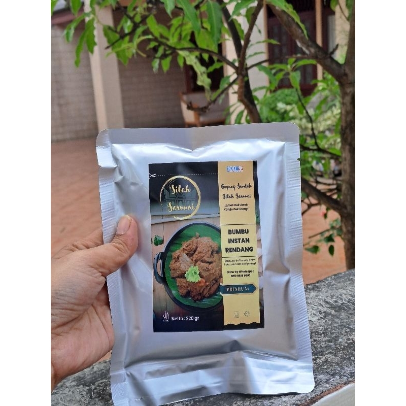 

BUMBU RENDANG 250 gr bisa untuk 1/2 kg daging