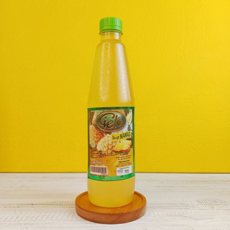 

Sirup Sirop Buah Nanas Asli Murni Buah Oleh Oleh Khas Bogor Cielo 630ml Kemasan Plastik Botol Sirup Buah Nanas Segar