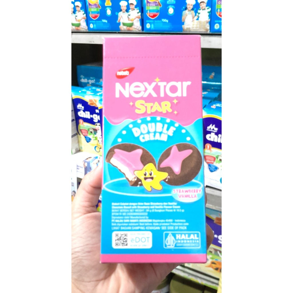 

Nextar Star Double Cream Strawberry Vanilla 84 gr