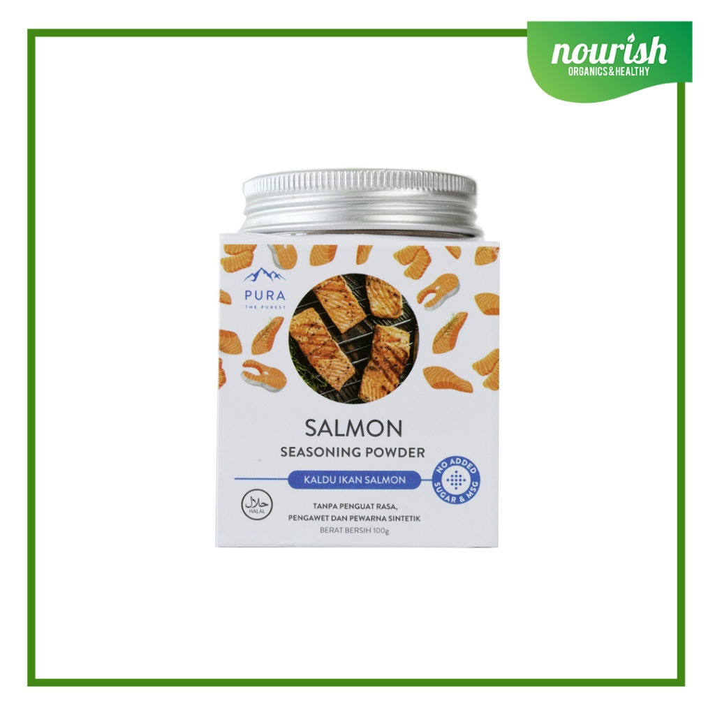 

PURA SEASONING BUMBU PENYEDAP NO MSG - SALMON 100 gr-jakbar