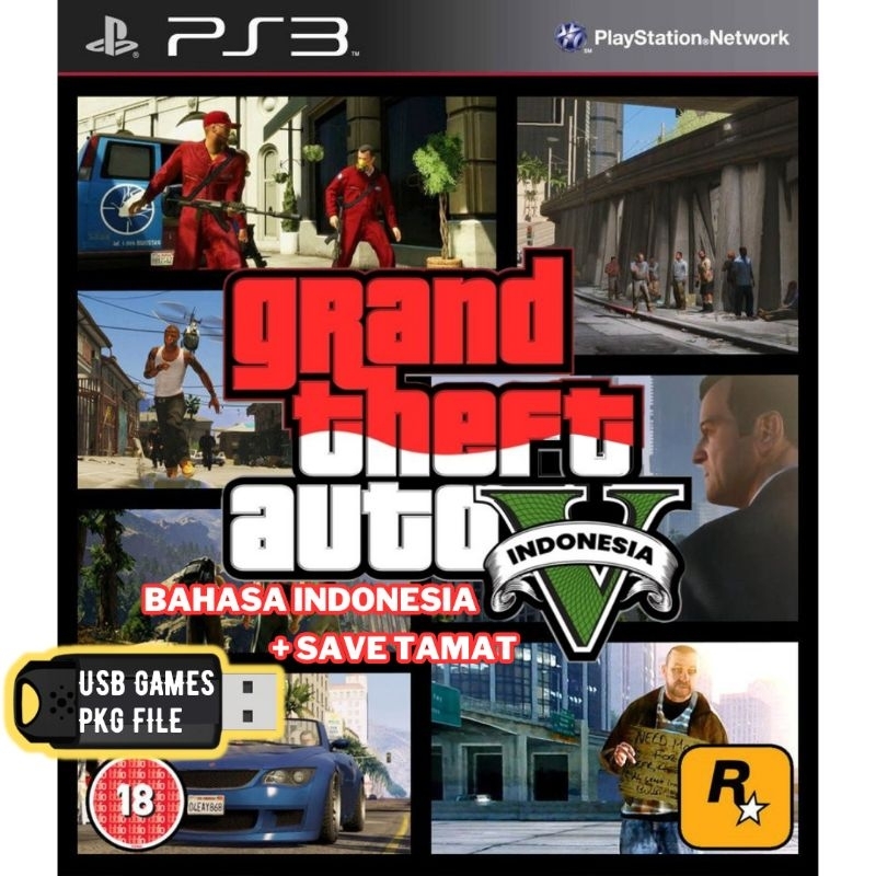 GAME PS3 GTA 5 SAVE TAMAT UANG BANYAK PS3 CFW/HFW/HEN PS3 GAME
