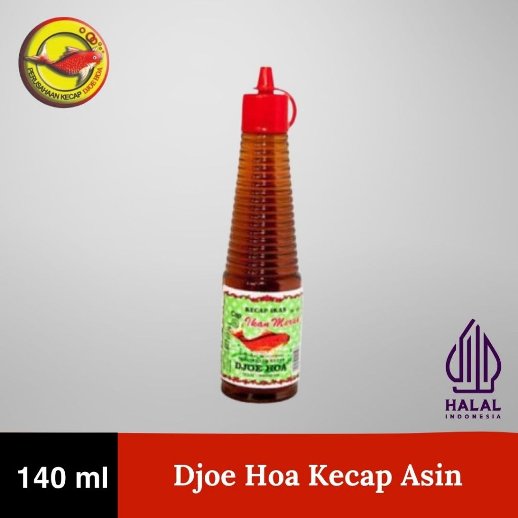 

Djoe Hoa Kecap Asin 140ml
