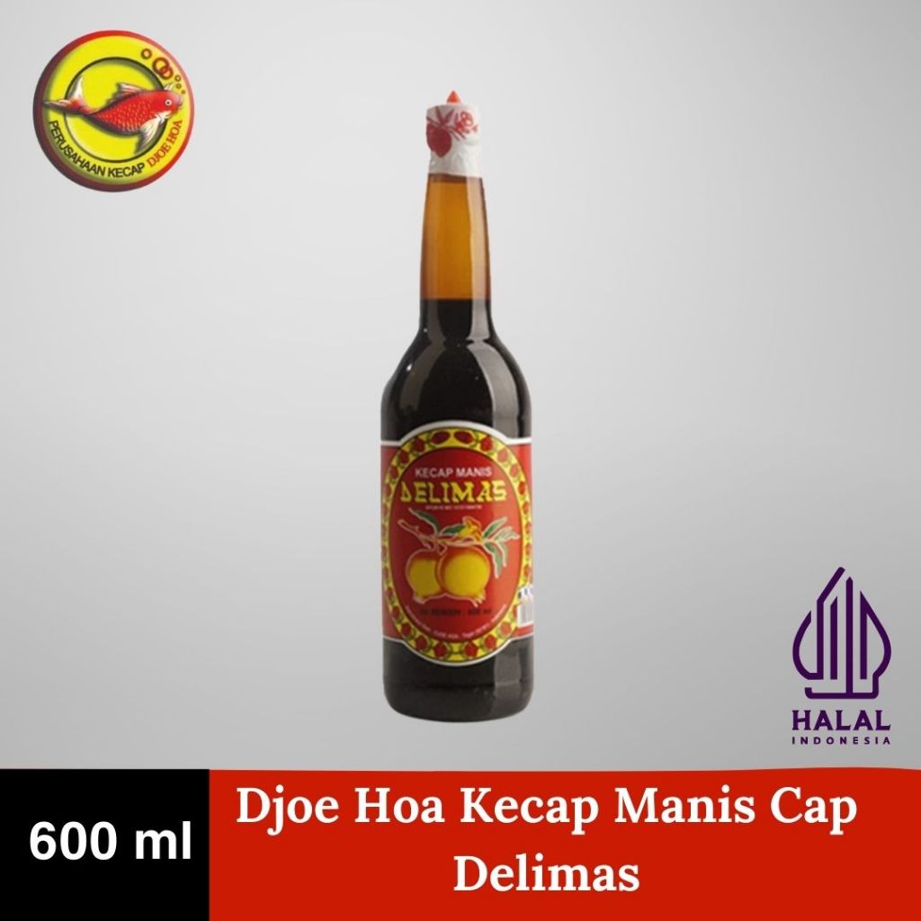 

Djoe Hoa Kecap Manis Cap Delimas - 600ml