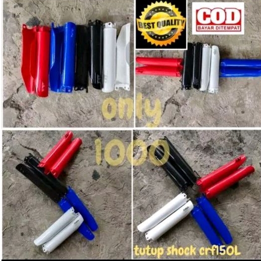 cover shock crf 150l 2018 TUTUP SHOCK DEPAN CRF 150 L FORK GUARD CRF150L TRAIL SUPERMOTO