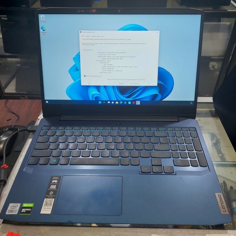 Lenovo ideapad gaming 3 i7 10750h 16/512