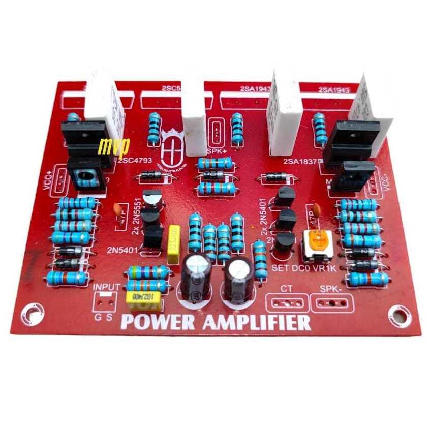 Driver power amplifier toa kit driver Toa