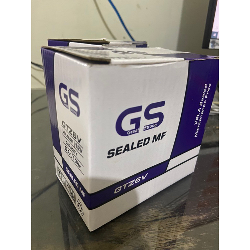 Aki Accu GS Gtz6v Aki Motor Honda Vario 125 150 Scoopy Pcx Cb150 Led Old Nmax Aerox Vixion Tiger Meg