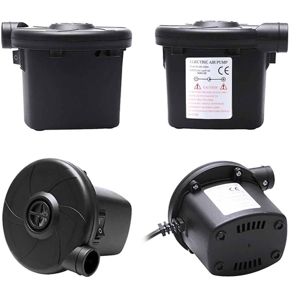 IOP Pompa Angin Listrik Elektrik XG668A - Pompa Angin 2 Arah Kasur Angin Pelampung, Ban Renang