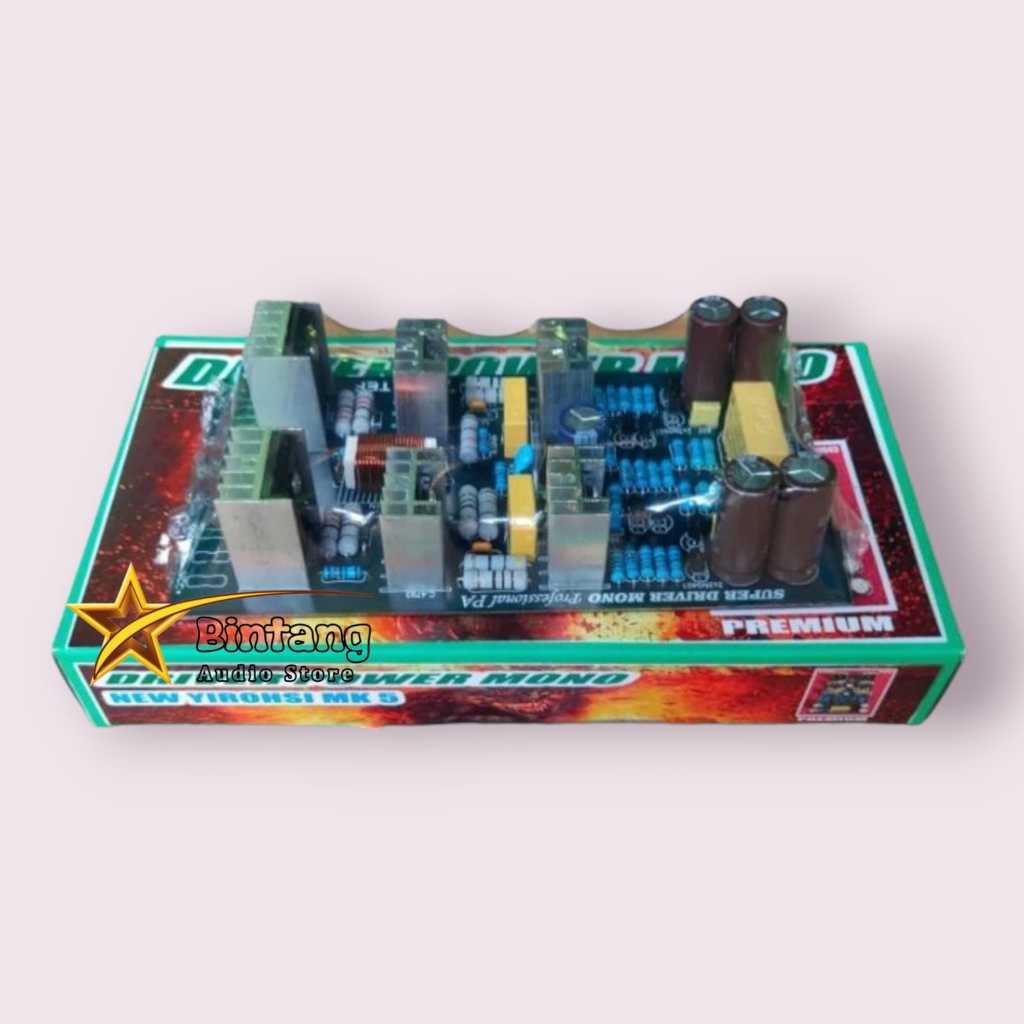 Kit Power Driver Yiroshi MK5 200-2000watt Super Driver yiroshi