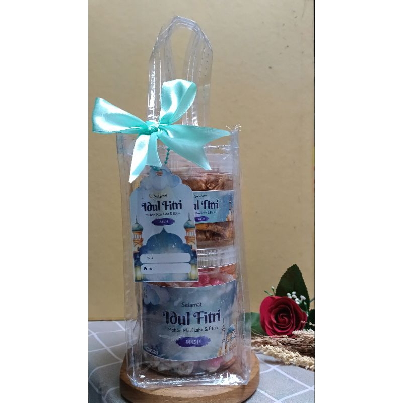 

[COD] TAS HAMPERS 10×10×20 cm | TAS MIKA TRANSPARAN TEBAL | TAS HAMPERS LEBARAN | HAMPERS