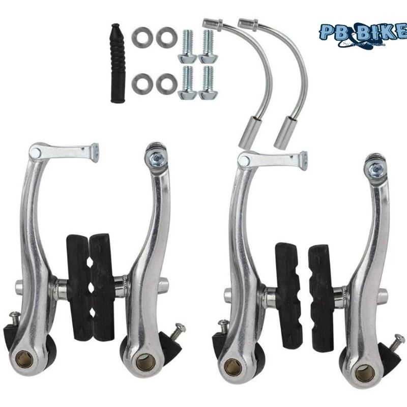 Rem Sepeda Vbrake Full Alloy Chrome Sepeda Lipat MTB Minivelo DLL
