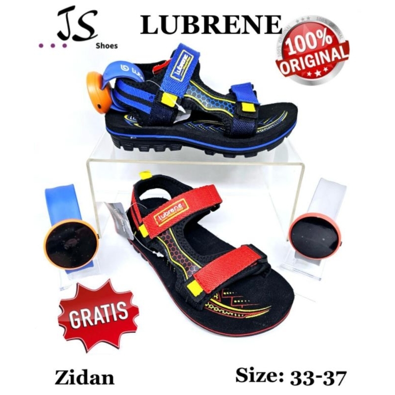LUBRENE ZIDAN - SANDAL LET SANDAL GUNUNG ANAK COWOK MERK LUBRENE ORIGINAL FREE JAM TANGAN