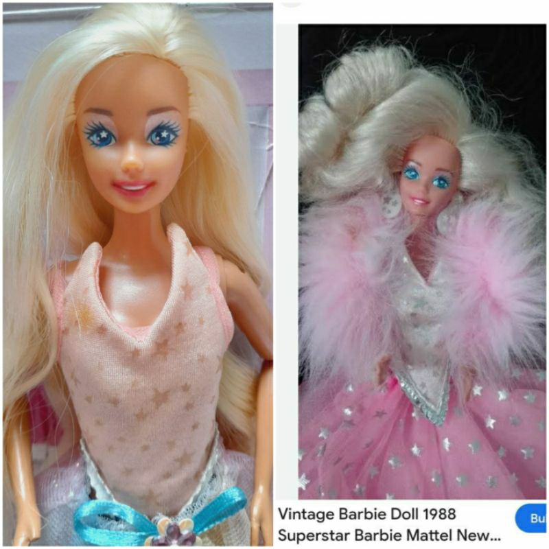 barbie vintage Super Star pre❤ Rebody artikulasi tangan