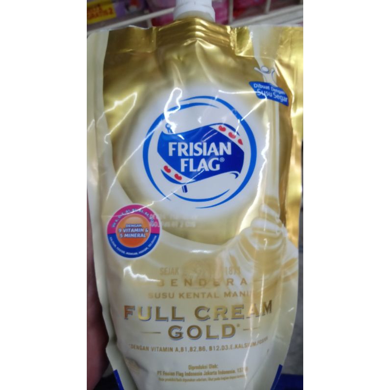 

susu kental manis bendera Frisian flag gold kemasan pouch 280gr