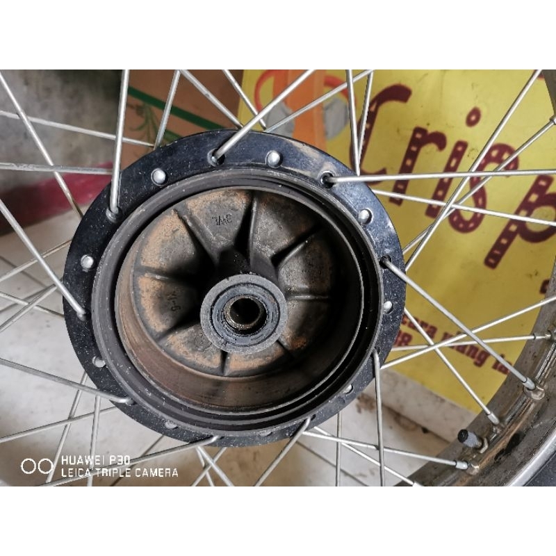 VELG RX KING ORIGINAL RING 18-17 BAN MASIH TEBAL