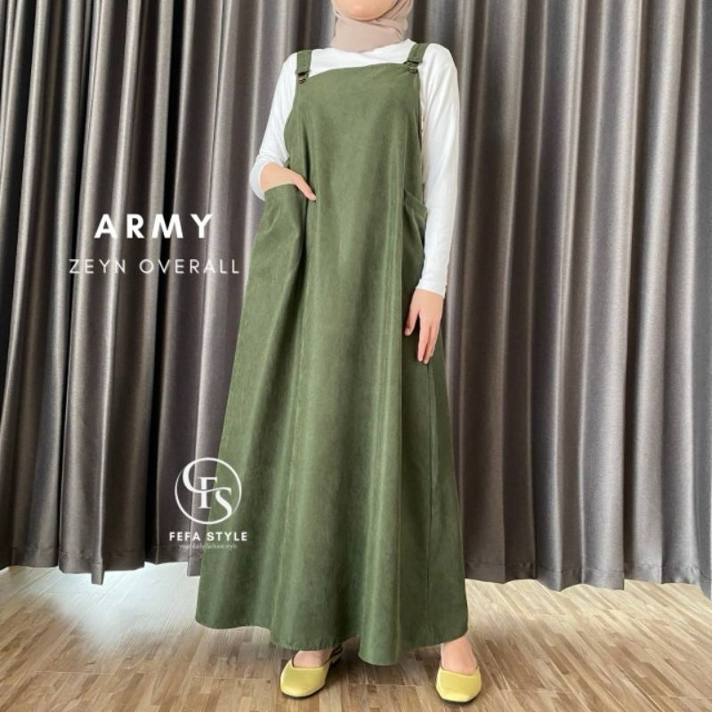 ZEYN OVERALL // overall corduroy // overall fefa