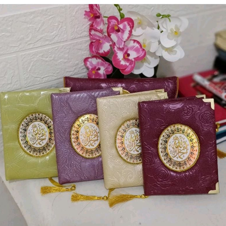 cetak Yasin hard cover busa 224 halaman glosy