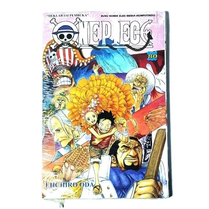 komik one piece vol. 80 segel/new original